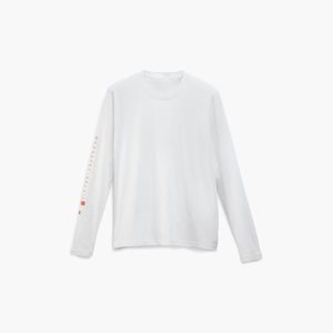 Reebok Victoria Beckham Long Sleeve T Shirt Damen - Weiß - DE 015-ZQL